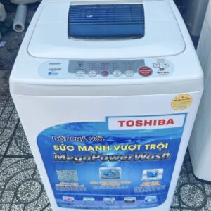 Máy giặt cũ Toshiba 7.2KG  lòng inox không rỉ