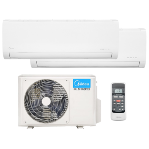 Máy Lạnh Midea Multi Inverter MSAFBU-09HRD + 12HRD - M2OF-18HFN1-P