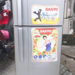 Tủ lạnh  cũ Sanyo 180 lít không đóng tuyết  mới 95%
