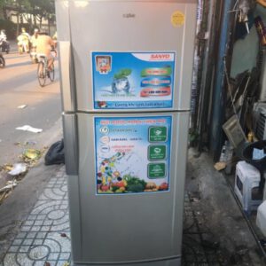 Tủ lạnh cũ Sanyo 210 lít không đóng tuyết