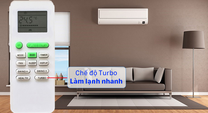 Chế độ Turbo làm lạnh của máy lạnh TCL Chế độ Turbo làm lạnh của máy lạnh TCL