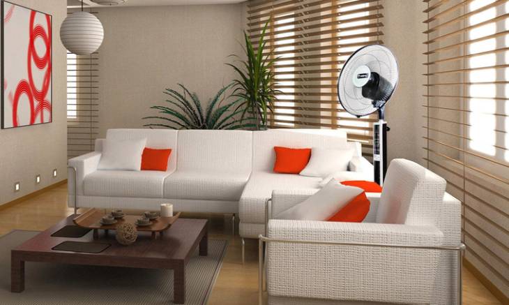 Sử dụng quạt thông gió khi bật điều hòa Sử dụng quạt thông gió khi bật điều hòa