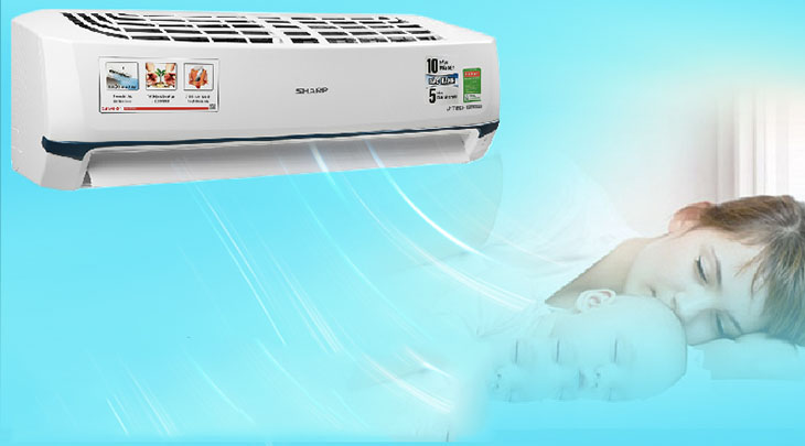 Máy lạnh Sharp Inverter 2 HP AH-X18XEW Máy lạnh Sharp Inverter 2 HP AH-X18XEW