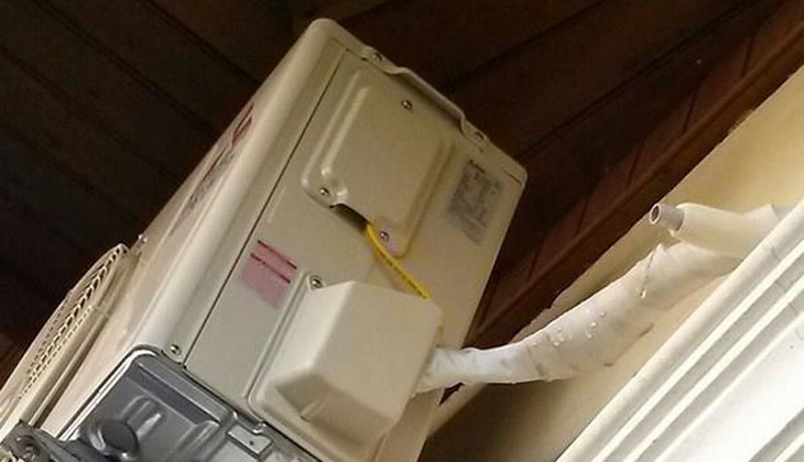 Cục nóng bị chảy nước là hiện tượng bình thường của máy lạnh Cục nóng bị chảy nước là hiện tượng bình thường của máy lạnh