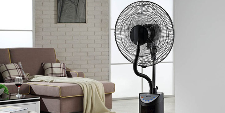 Dùng quạt thay thế khi nhiệt độ thấp