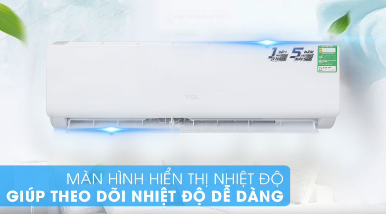 Máy lạnh TCL 1 HP TAC-N09CS/KC41 - Màn hình LED Máy lạnh TCL 1 HP TAC-N09CS/KC41 - Màn hình LED