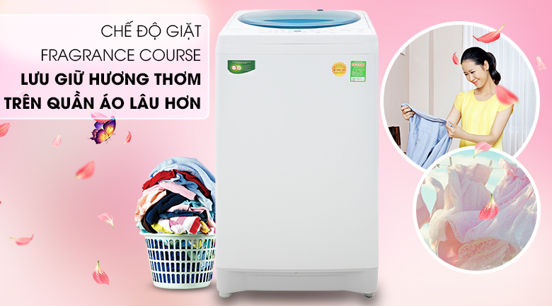 Tính năng Fragrance Course - Máy giặt Toshiba 8.2 kg AW-F920LV WB Tính năng Fragrance Course - Máy giặt Toshiba 8.2 kg AW-F920LV WB