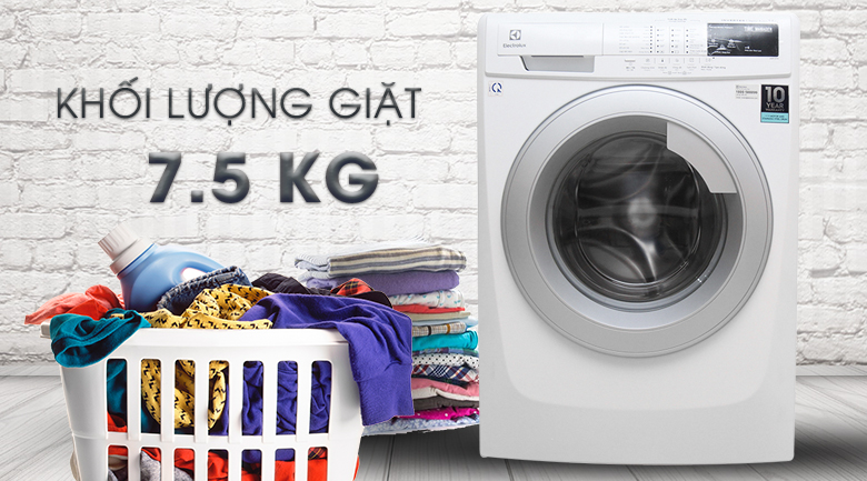Máy giặt Electrolux Inverter 7.5 kg EWF10744 Máy giặt Electrolux Inverter 7.5 kg EWF10744