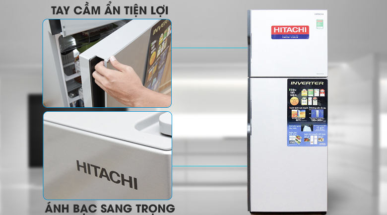 Tủ lạnh Hitachi Inverter 260 lít R-H310PGV4 Tủ lạnh Hitachi Inverter 260 lít R-H310PGV4