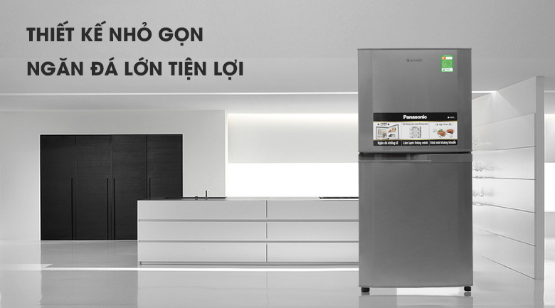 Tủ lạnh Panasonic 135 lít NR-BJ158SSV1 Tủ lạnh Panasonic 135 lít NR-BJ158SSV1