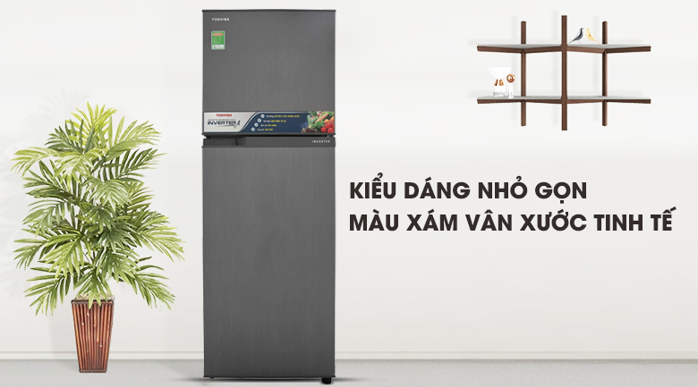 Tủ lạnh Toshiba Inverter 233 lít GR-A28VS (DS) Tủ lạnh Toshiba Inverter 233 lít GR-A28VS (DS)