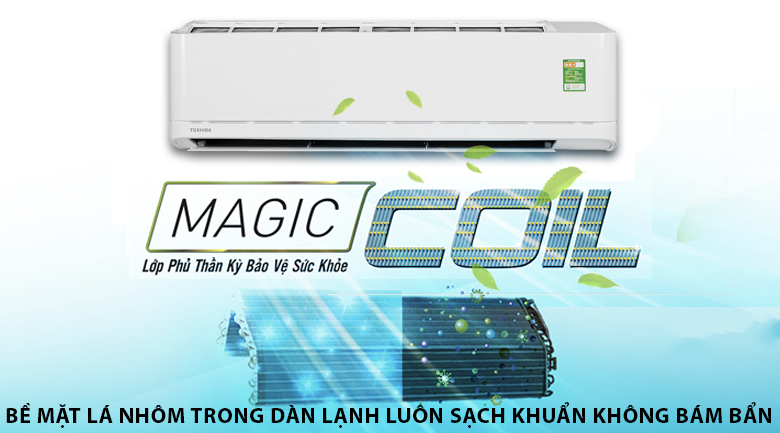 Công nghệ Magic Coil - Máy lạnh Toshiba 2 HP RAS-H18U2KSG-V Công nghệ Magic Coil - Máy lạnh Toshiba 2 HP RAS-H18U2KSG-V