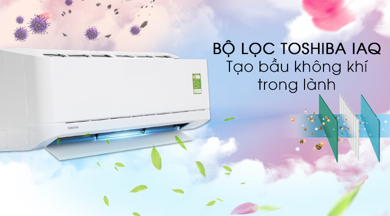 Toshiba IAQ - Máy lạnh Toshiba 2 HP RAS-H18U2KSG-V Toshiba IAQ - Máy lạnh Toshiba 2 HP RAS-H18U2KSG-V