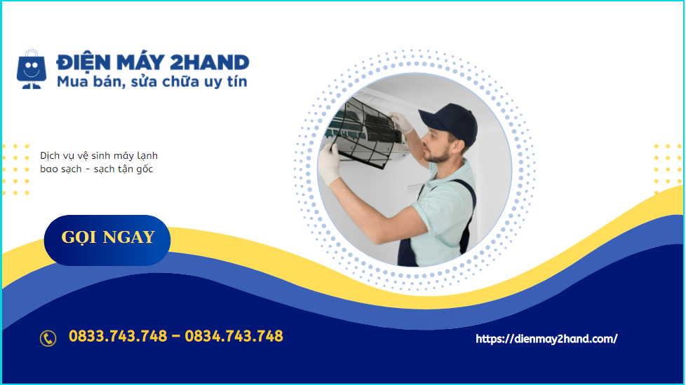 Vệ sinh máy lạnh quận Tân Bình