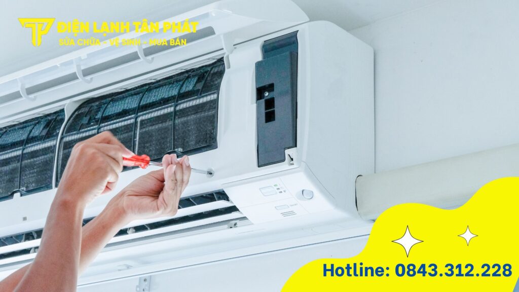 Quy trình sửa máy lạnh tại Quận 12 – Điện Lạnh Tân Phát