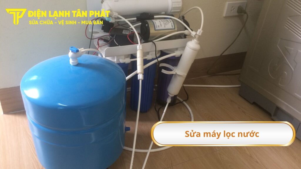 Các lỗi thường gặp ở máy lọc nước